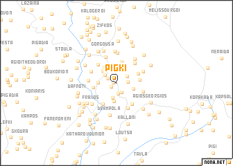 map of Pigkí