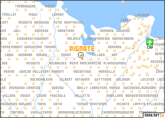 map of Pignate