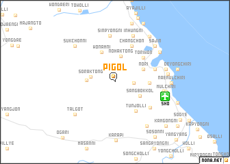 map of P\