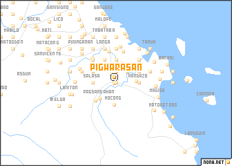 map of Pigwarasan