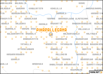 map of Piharallegama