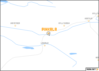 map of Pihkala