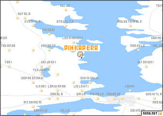 map of Pihkaperä