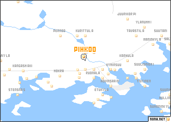 map of Pihkoo