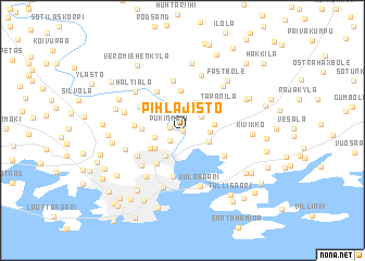 map of Pihlajisto