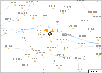 map of Pihleni