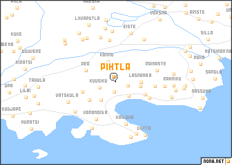 map of Pihtla