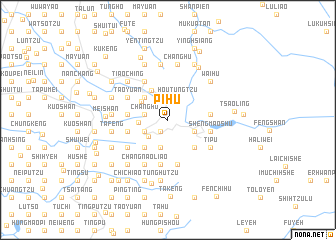 map of Pi-hu