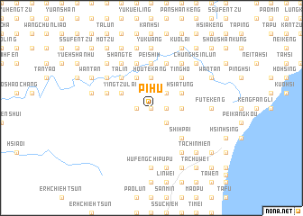 map of Pi-hu