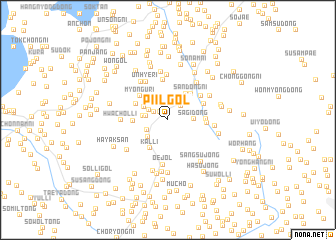 map of P\