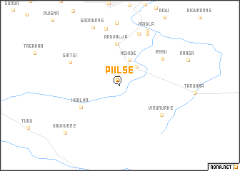 map of Piilse