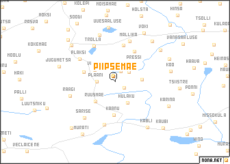 map of Piipsemäe