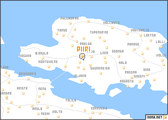 map of Piiri