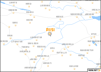 map of Piisi