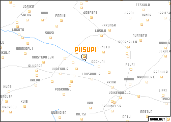 map of Piisupi