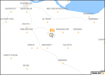 map of Pii