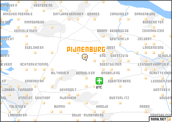 map of Pijnenburg