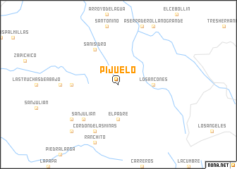 map of Pijuelo