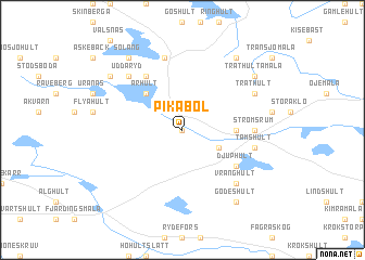 map of Pikaböl