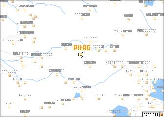 map of Pikag