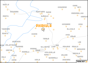 map of Pikaküla