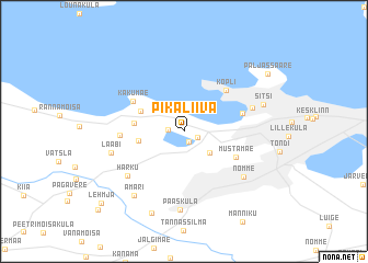 map of Pikaliiva