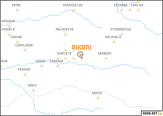 map of Pikani