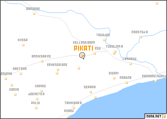 map of Pikati
