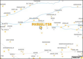 map of Pikauulitsa