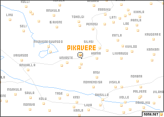 map of Pikavere