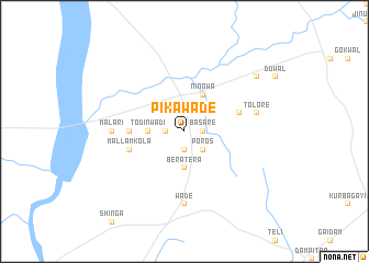 map of Pikawade