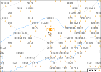 map of Pika