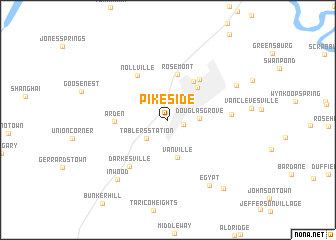 map of Pikeside