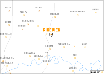 map of Pike View