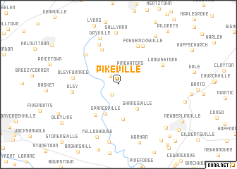 map of Pikeville