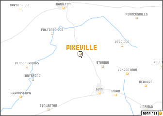 map of Pikeville