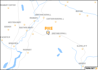 map of Pike