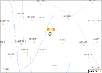 map of Pike