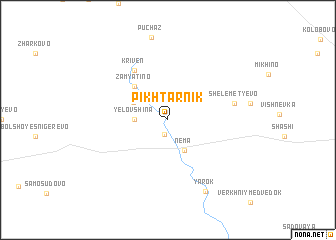 map of Pikhtarnik