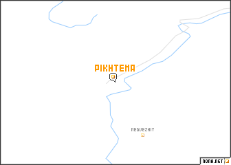 map of Pikhtema