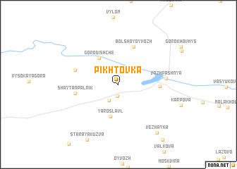 map of Pikhtovka