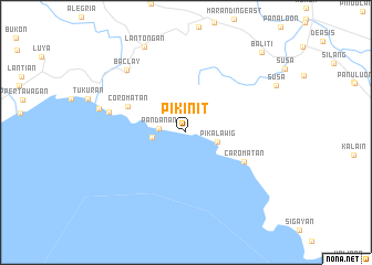 map of Pikinit