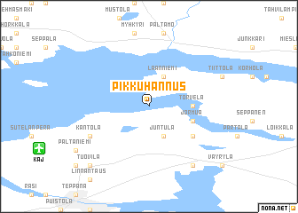 map of Pikkuhannus