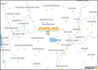 map of Pikrolímni