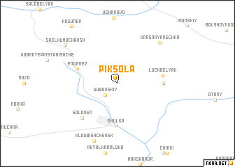 map of Pik-Sola