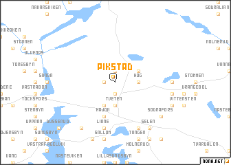 map of Pikstad