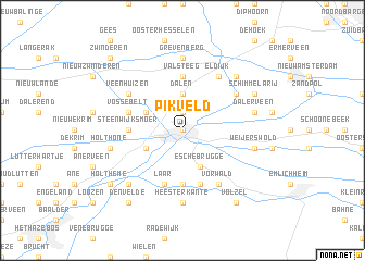 map of Pikveld