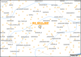 map of Pīla Gūjar