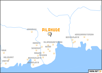 map of Pilahude