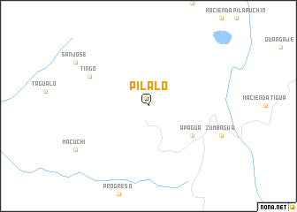 map of Pilaló